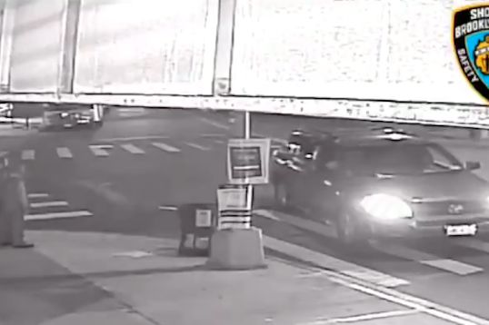 This is a photo of an SUV reportedly used in an attempted luring in Borough Park this weekend.